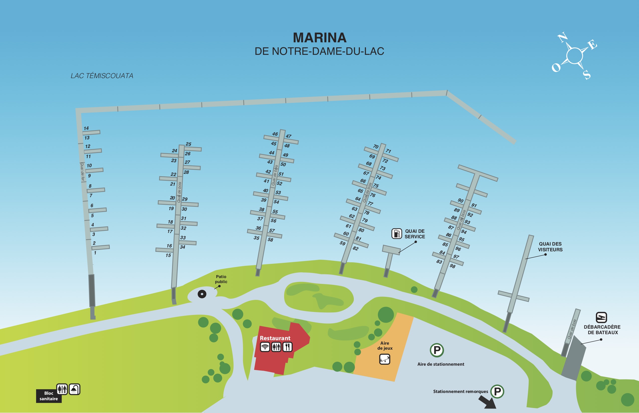 Camping Marina Ville de TémiscouatasurleLac